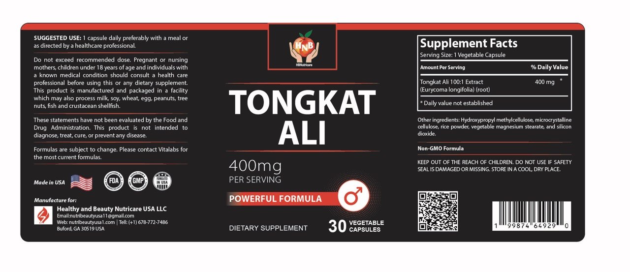 TONGKAT ALI - 400MG