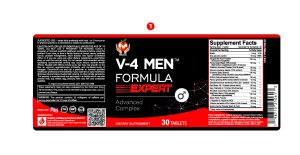 V-4 Men Formula Expert - 30 tablets