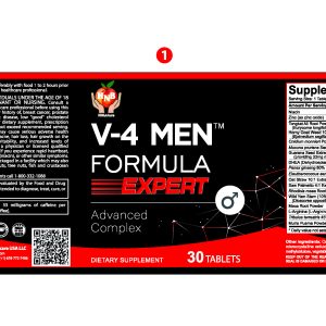 V-4 Men Formula Expert - 30 tablets