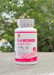 V-4 Women Support Healthy Life 60 Veggie Capsules