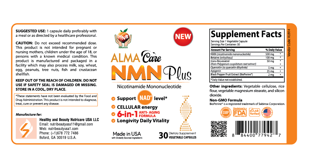 Alma Care NMN Plus